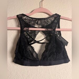 Youmita Elegant Black Lace Bralette